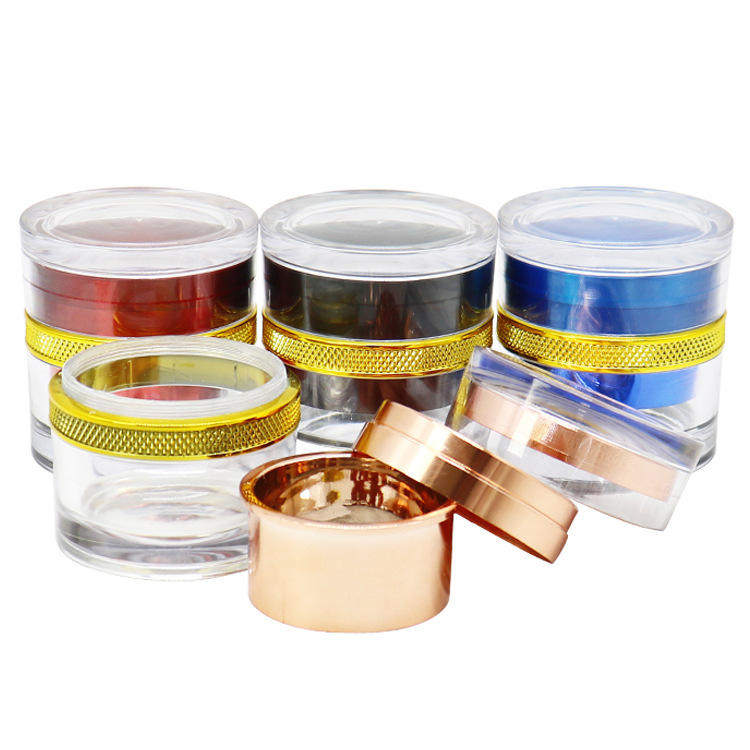 Zinc alloy diameter 68mm -4-layer grinder, transparent resin metal cigarette grinder, tobacco shredder