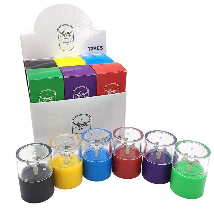 Cross-border bestseller Backwoods USB rechargeable plastic electric smoke grinder tobacco grinder