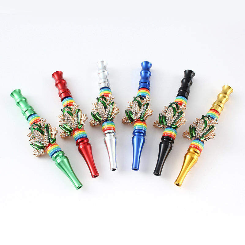 Hot selling stock aluminum alloy oxidized jewelry from pipe manufacturers, detachable and creative DIY pipes
