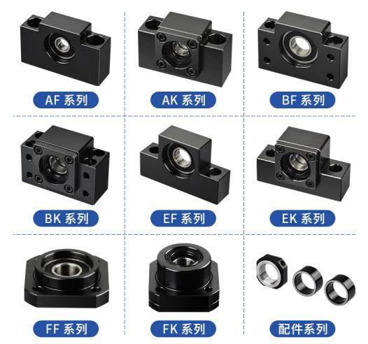 Wholesale Of New Products Ek08 High Strength Cnc Shaft End Ball Screw Support Unit Fixing Pad