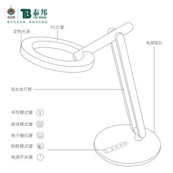 云南白药AA级护眼灯