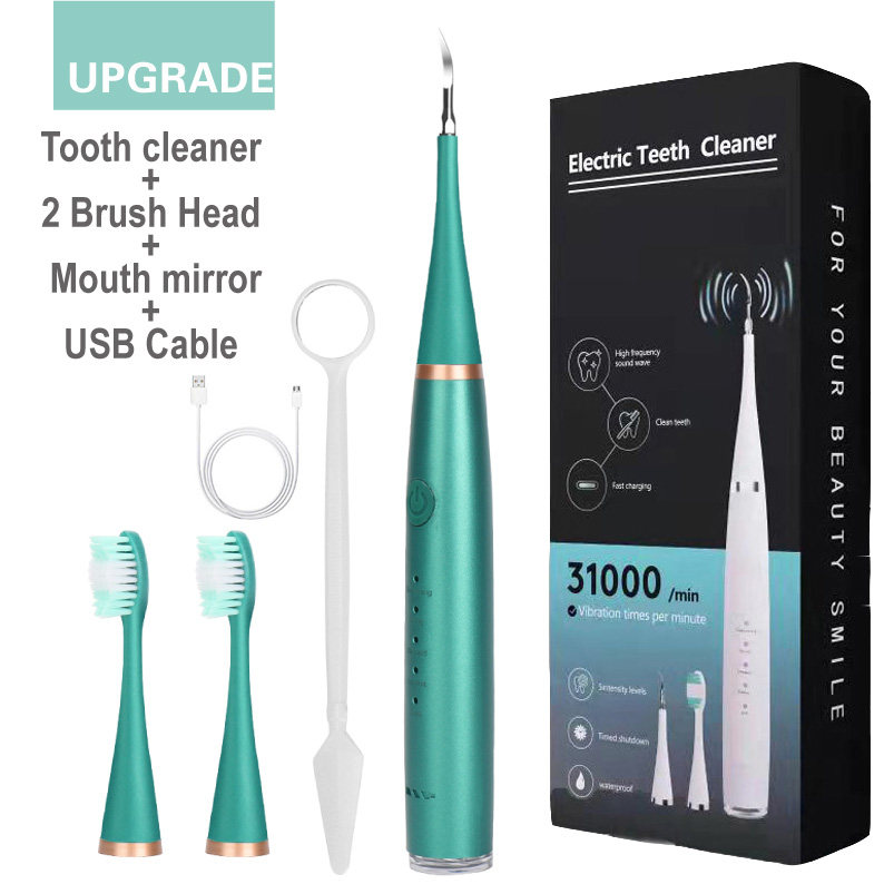 Ultrasonic electric toothbrush Dental Teeth Cleaner Tool Kit