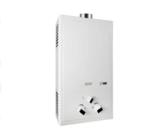 SGWH001 CE Certified Flue Type Instant Tankless Gas Water Heater Copper Heat Stainless Steel Housing LPG/Propane Compatible for RV Use