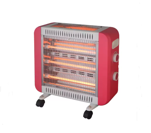 SEH001 Quartz Heater Infrared Ceramic Heaters Freestanding Portable Carbon Fiber Low Energy Silent for Home
