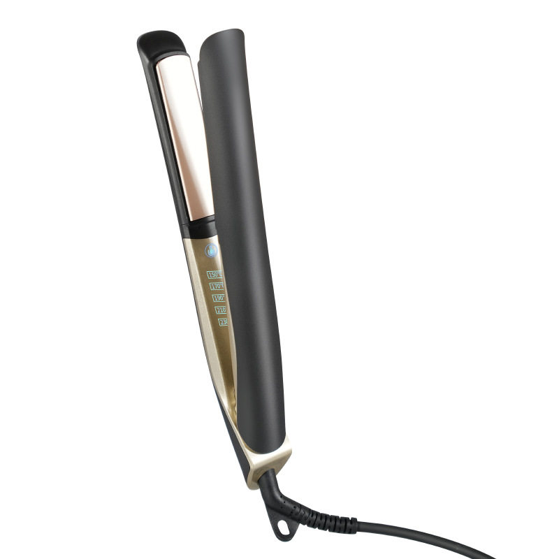 2 in 1 hair straightener Flat Iron with 3D plate MCH heating hair curler