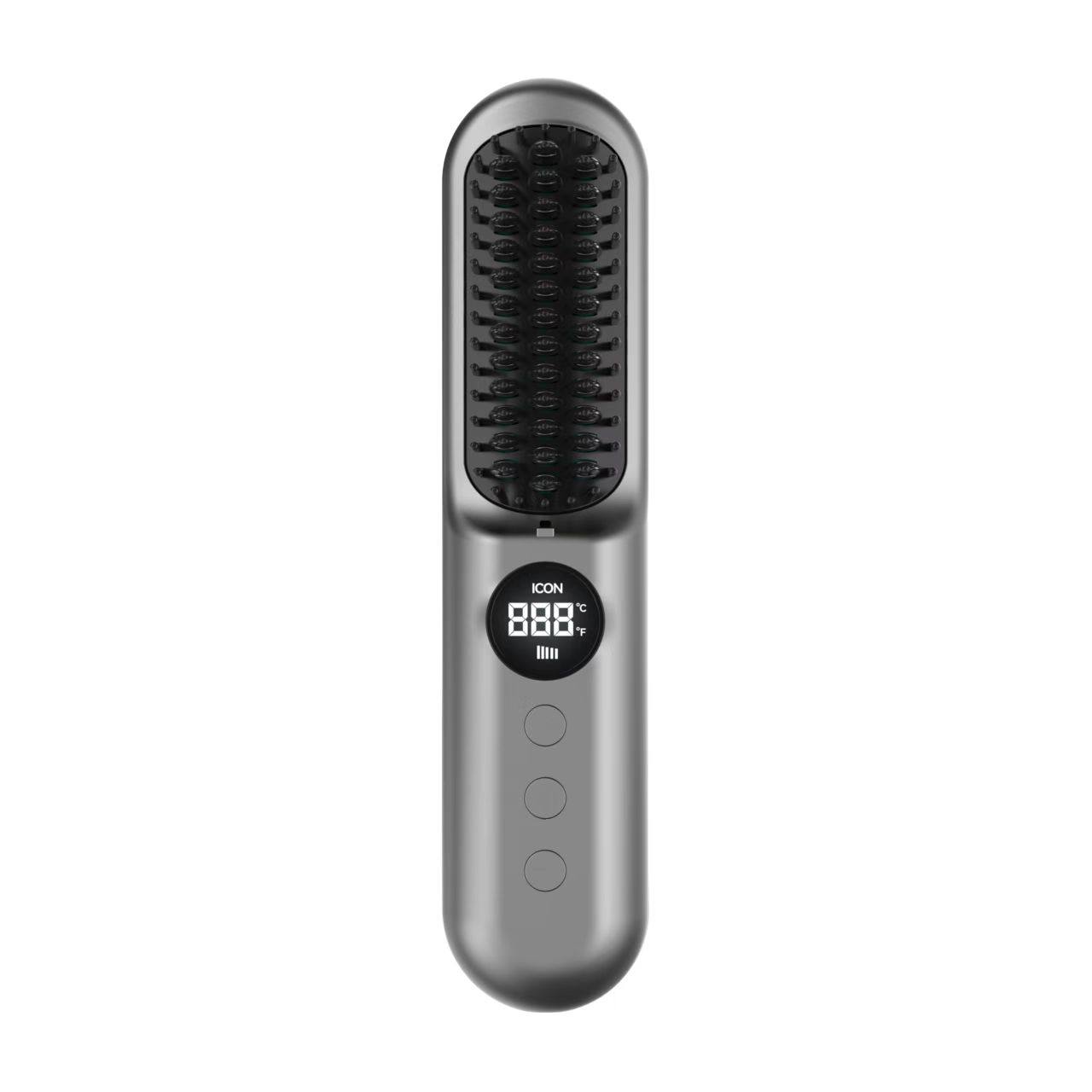 10000mA Cordless hair straightener brush hair styling tool