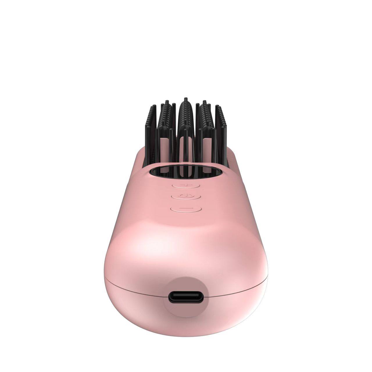 10000mA Cordless hair straightener brush hair styling tool