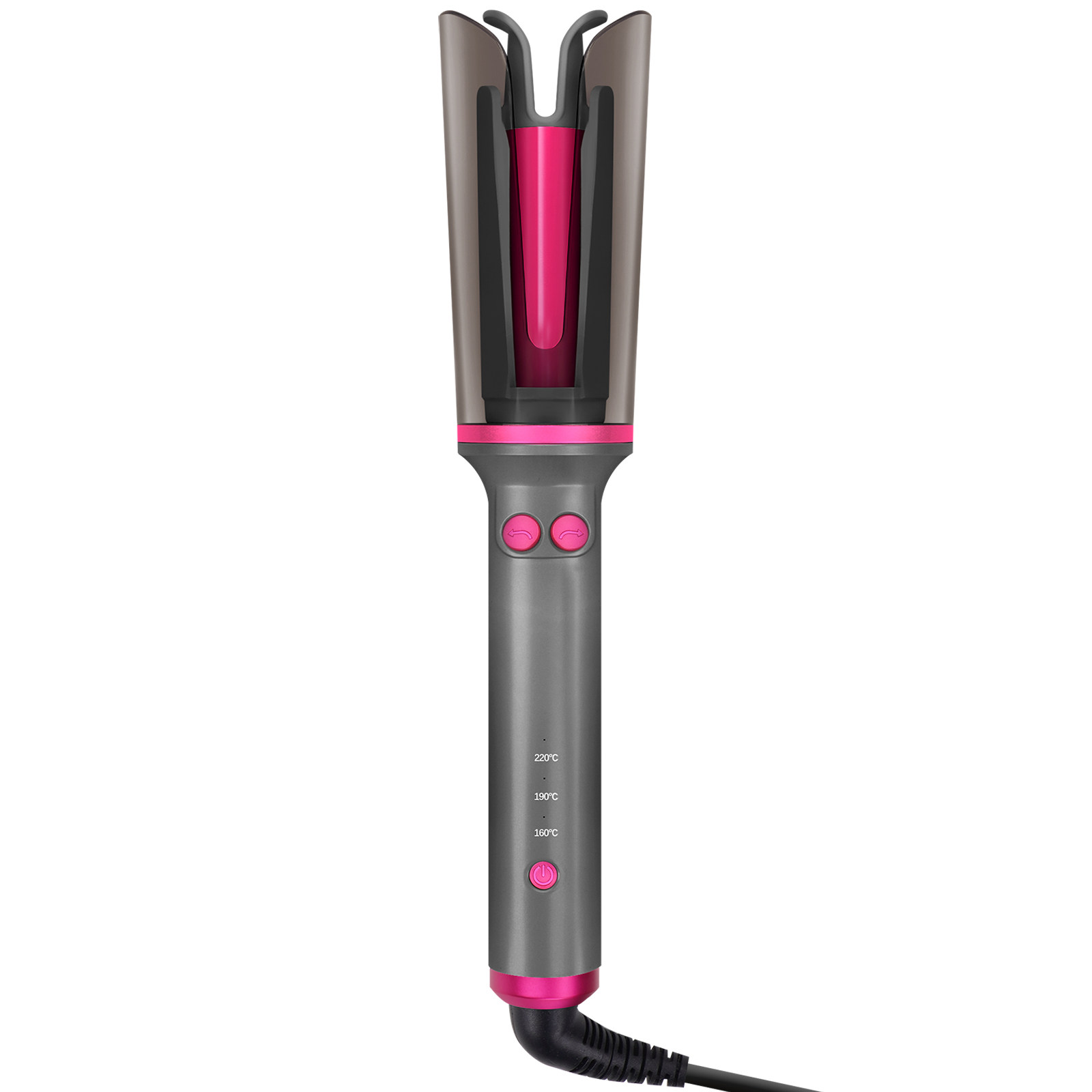 Automatic curling iron with anti-scald design, 25mm curl