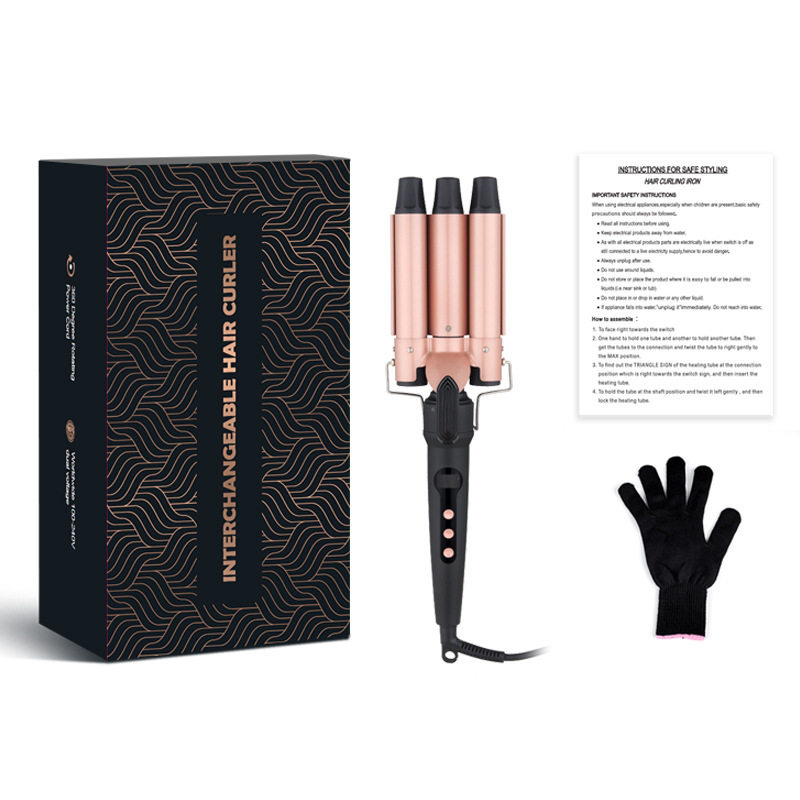 5 in 1 Hair Curler Professional Curling Iron CE FCC ROHS OEM Custom