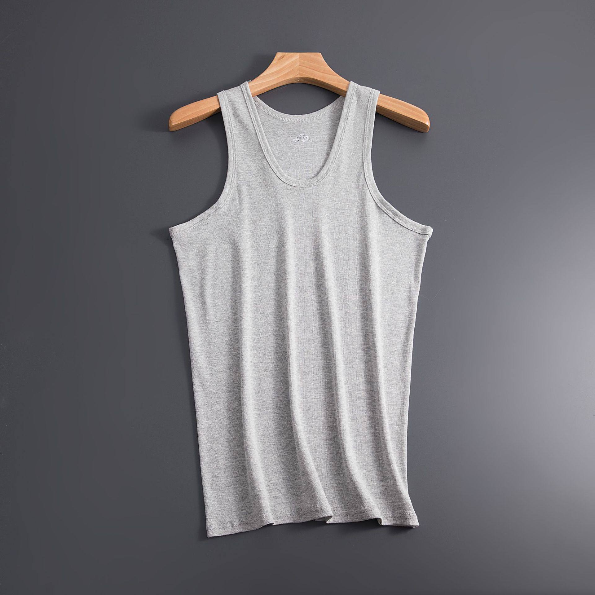 Men's 100% cotton tank vest MF1011