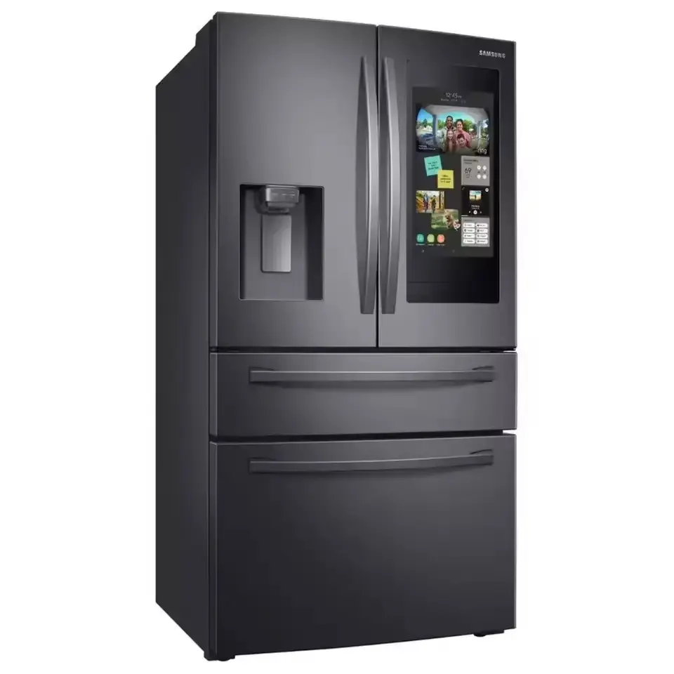 LX1405，Original new French door refrigerator, stainless steel with touch screen，Warranty for 3 years, Characteristic compressor, Dynamic type electricity, Cooling method Air cooling, Capacity 500-599L