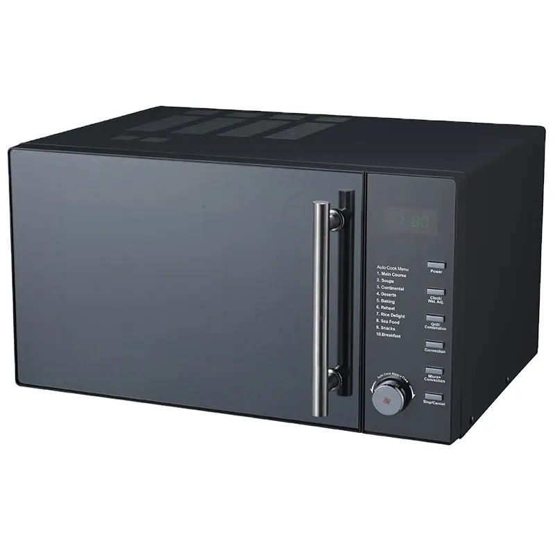 LX2301，Home electric digital glass display automatic microwave oven, After-sales service system Free spare parts, return, overseas call center, Warranty for 1 year, Shell material Plastic, Power (W) 700, Voltage (V) 220, Capacity 20L/25L/30L, Unit (W) x (D) x (H) 452X345X262mm