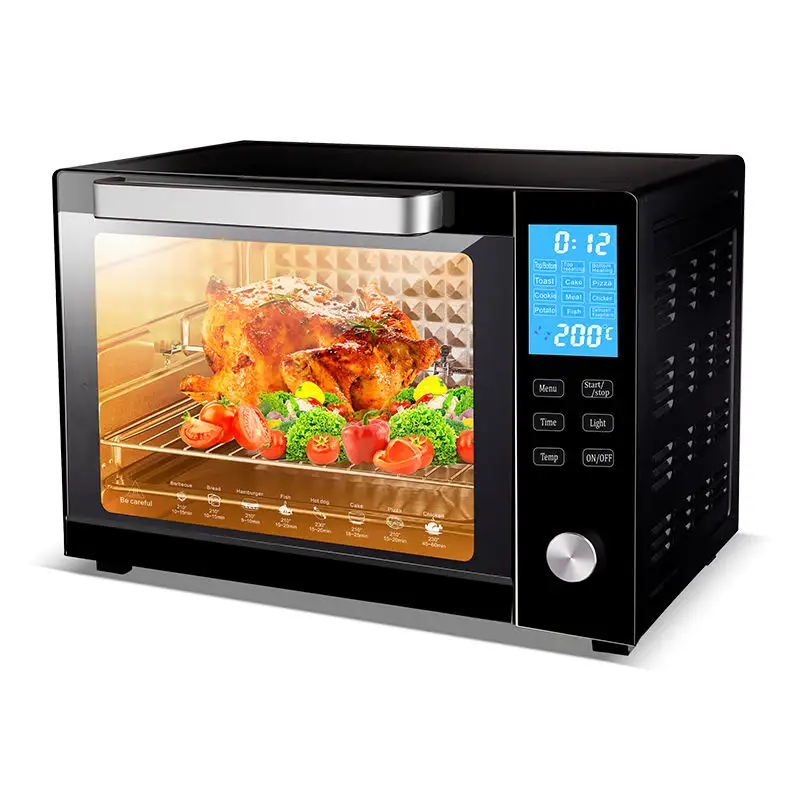 LX2304，Kitchen Appliances Portable large size home electric mini oven, After-sales service system free spare parts, return and exchange, Warranty for 1 year, Power type battery, Energy efficiency Class C, Power (watts) 1700, Voltage (V) 220