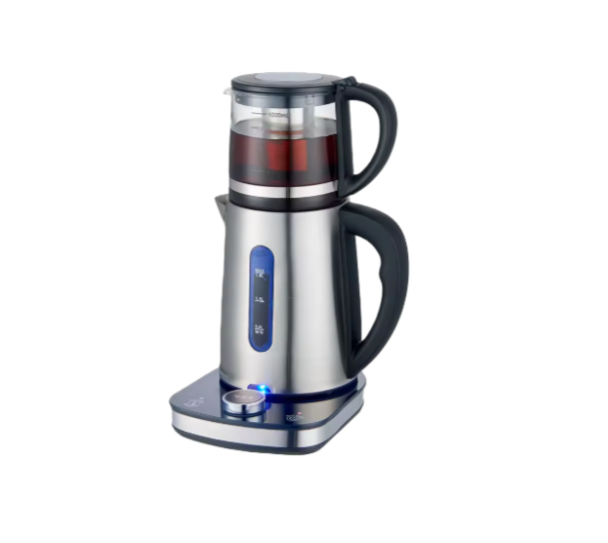 LXTM002 2.5L Automatic Electric Tea Maker Turkish Samovar Electric Glass Tea Maker with Tea Pot