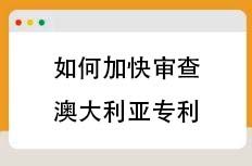 如何加快审查澳大利亚专利