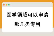 医学领域可以申请哪几类专利