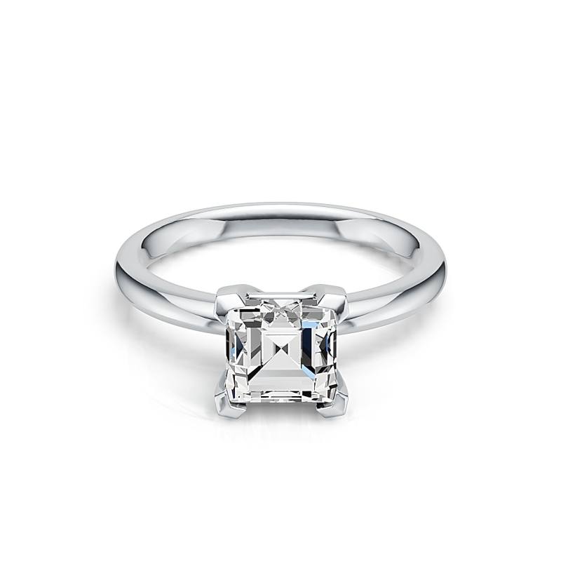 BrilYou Cushion cut engagement ring Promise ring Princess cut stone ring for women