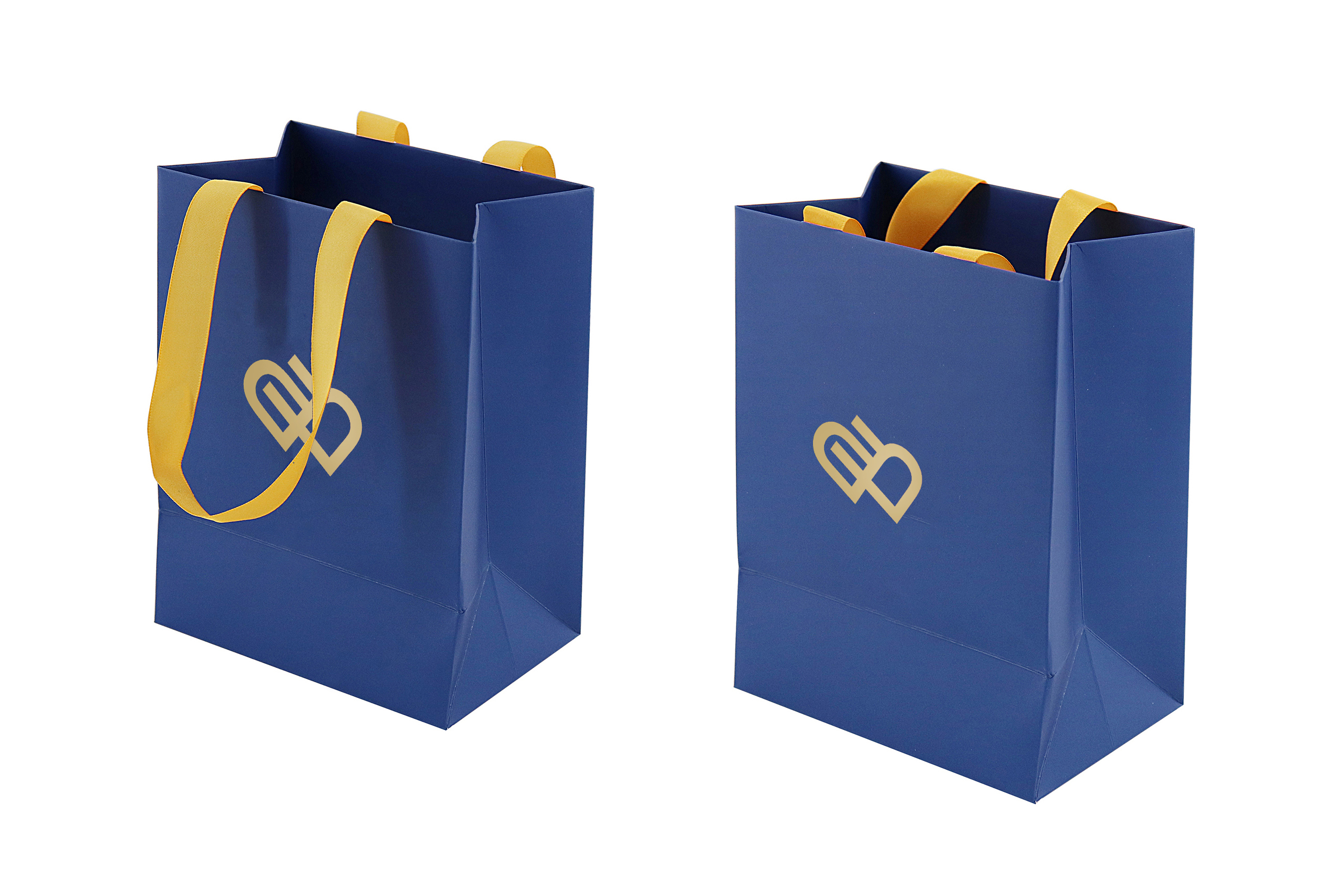 High End metallic paper bag