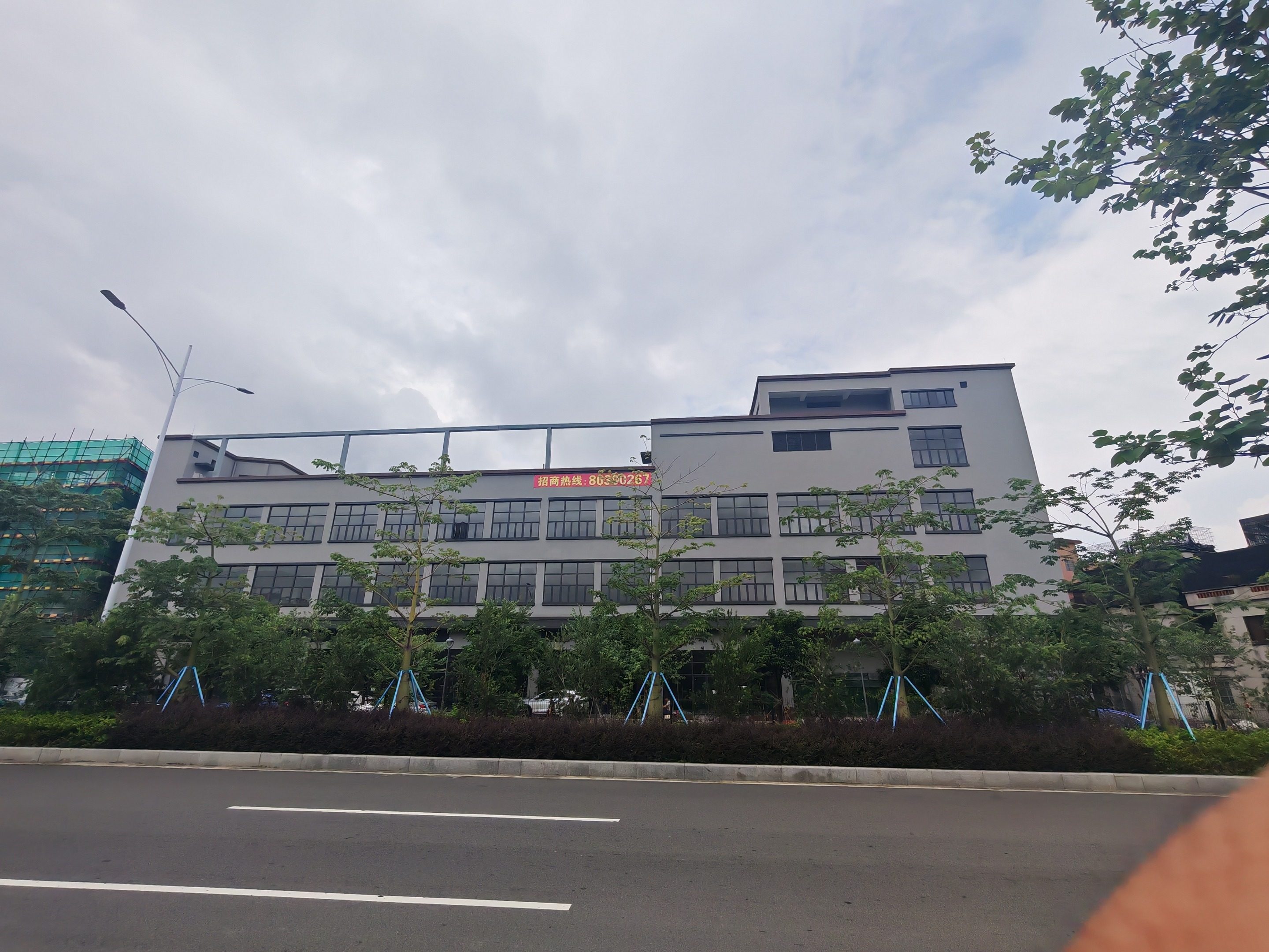 江头商业综合楼施工