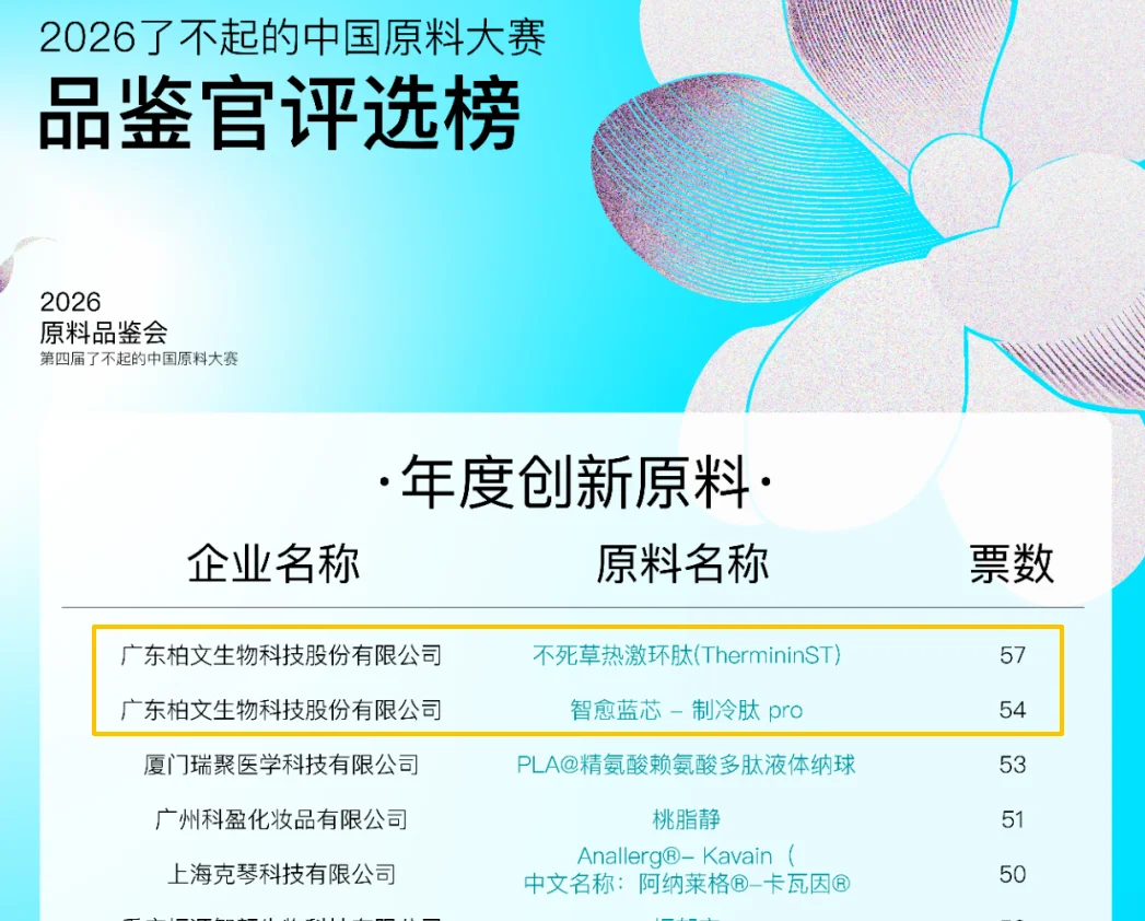 双霸榜！广东柏文自研原料获评年度创新原料，共创热防护赛道爆品