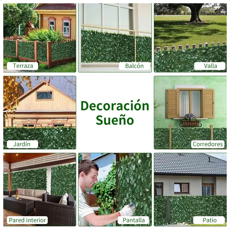 Red de hojas artificiales