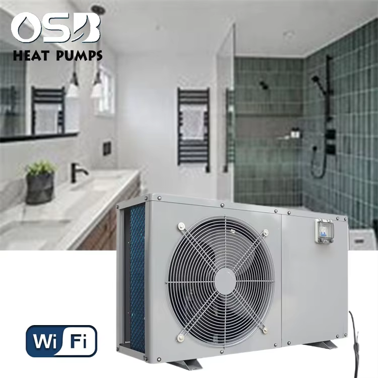 Home Appliances Water Heaters Circulation Heat Pump with Tank and Solar Panel Energy Saving Smartphone App Control