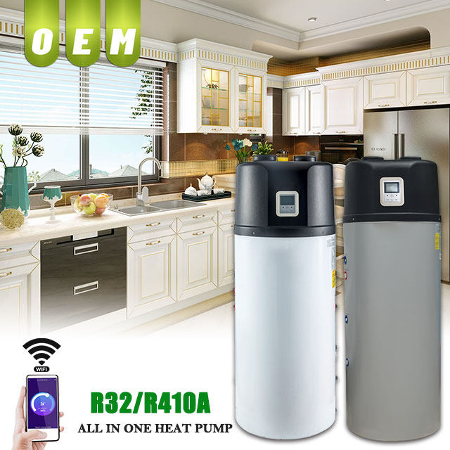 200L/300L/400L/500L All-in-One Heat Pump with Multifunction Hot Water Buffer Tank