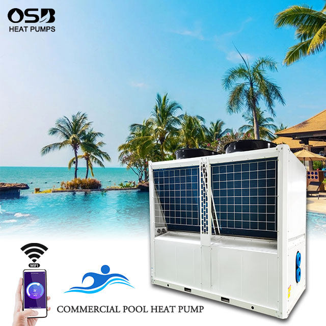R32 R410A green efficiency Electric Inverter Air Source Pool Heat Pump