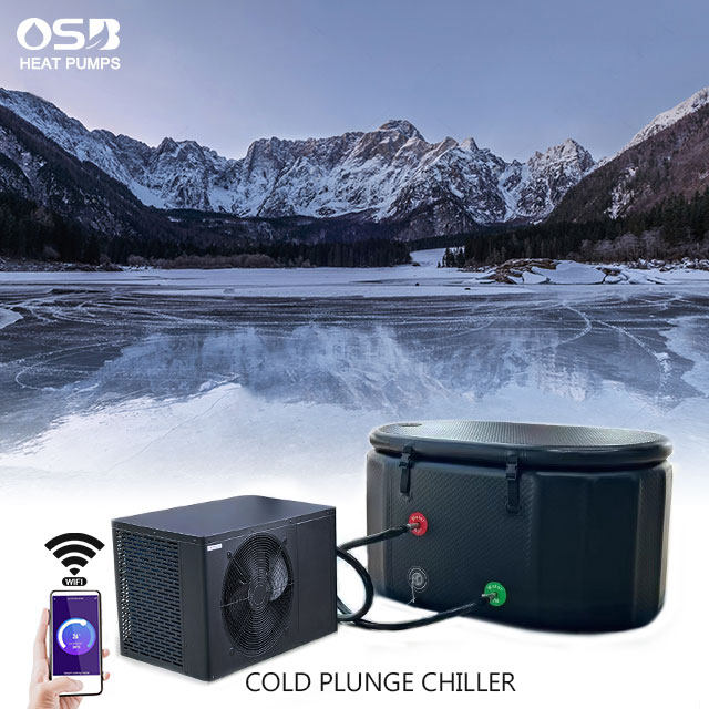 Inflatable Ice Bath Cold Plunge Water Chiller Heat Pump with WIFI APP Control
