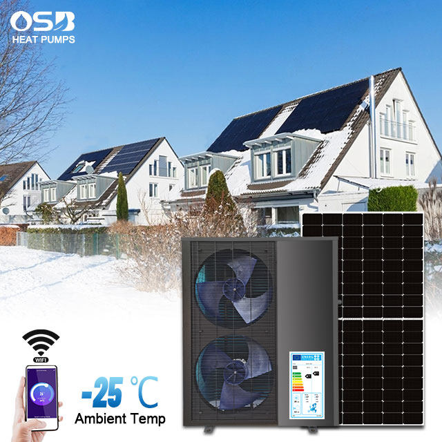 Solar Heater Heat Pump for Bathroom Hot Water R290 Wasserquelle Wasser