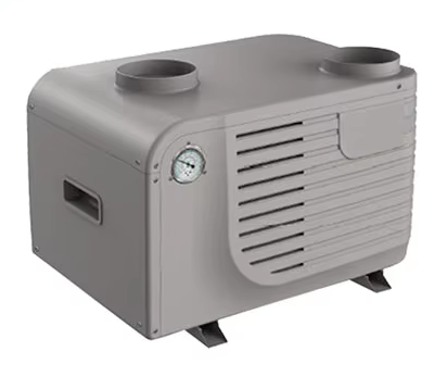 Domestic Freestanding Metal Hot Water Tank with Air Source Heat Pump