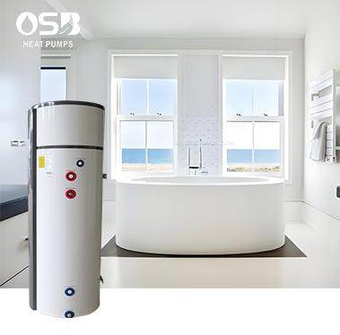 All in One Heat Pump Water Heaters Indoor Outdoor 250L-400L CE