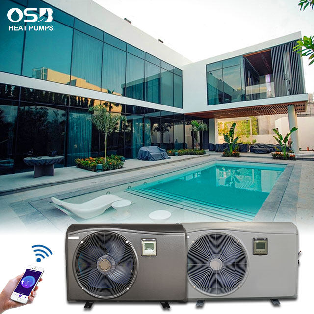 Electric Plastic Shell Pool Heat Pump Heaters for Inground Pools OEM ODM