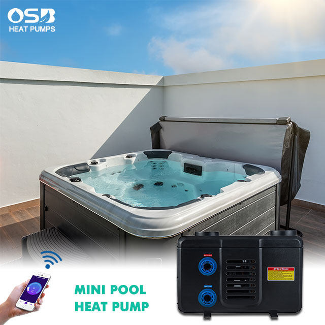 Air to Water Heat Pump High Cop R410a Electric Pool Heater for Household Hotel Use