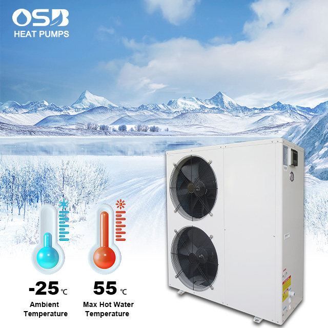 Inverter Warm Pump Heating Cooling DHW Multifunctional Monoblock Evi Heat Pumps
