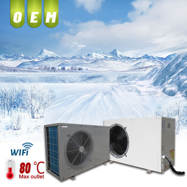 R32/R410a EVI Monoblock Split Heat Pump Hot Water House Heating Heat Pump Residential Domestic