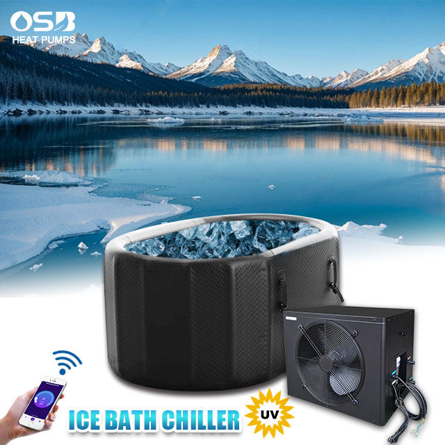 Automatic Remote Control Ice Bath Chiller Cold Cold Plunge Chiller System 1hp 2hp