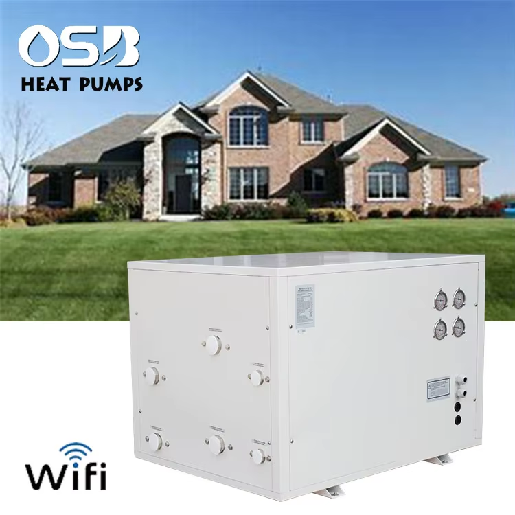 Geothermal Energy Heating and Cooling Underground Heat Pump System