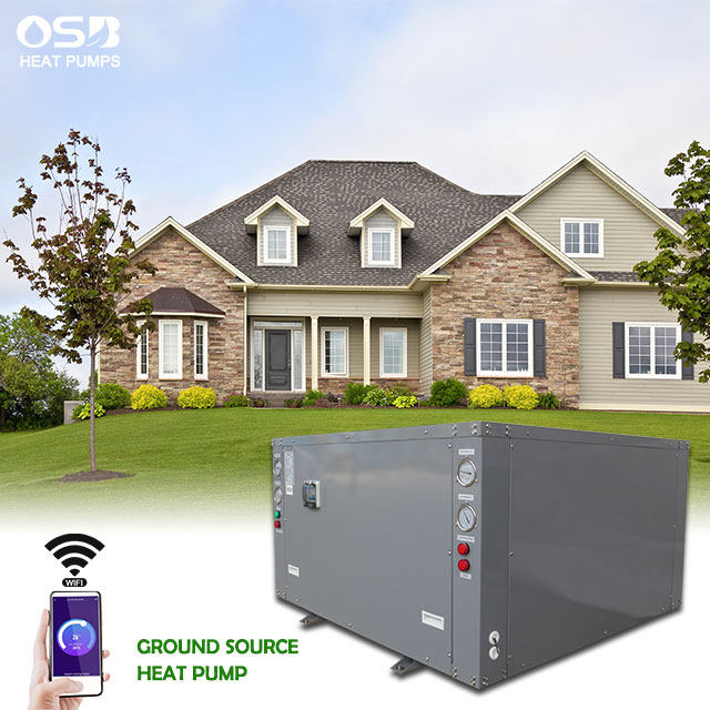 Stainless Steel Water Source Heat Pump Water Heater App Controlled for Residential & Commercial Use