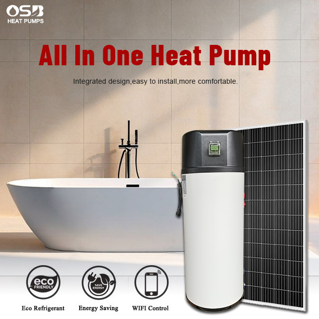 All-In-One Eco Heat Pump Eu Erp Certified for Residential Use Heat Pump