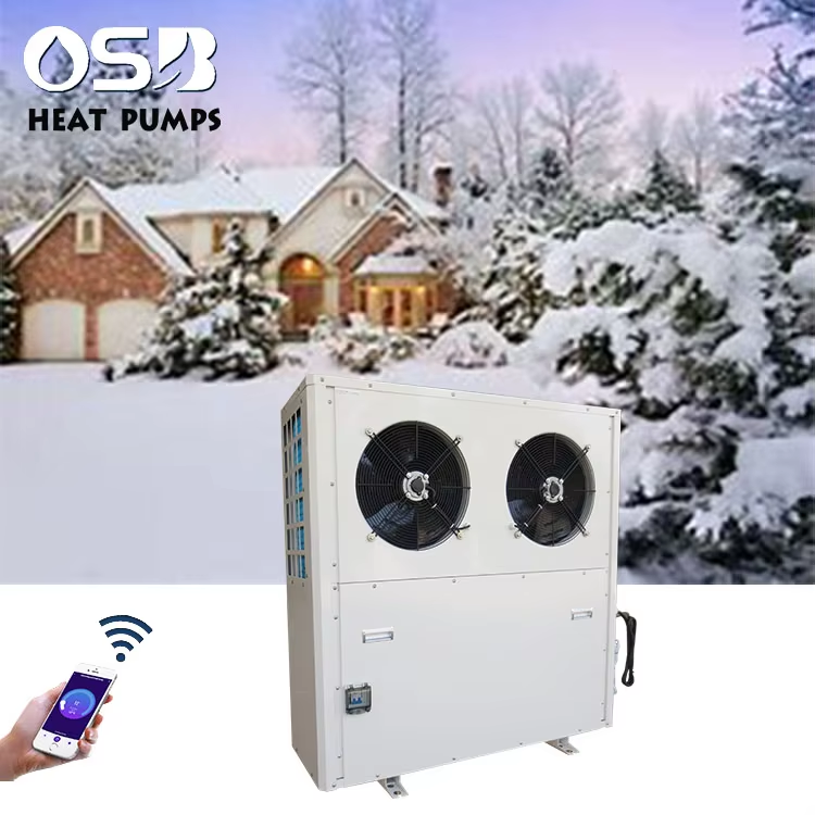 -25C Inverter Warm Pump Heating Cooling DHW Multifunctional Monoblock EVI Heat Pumps