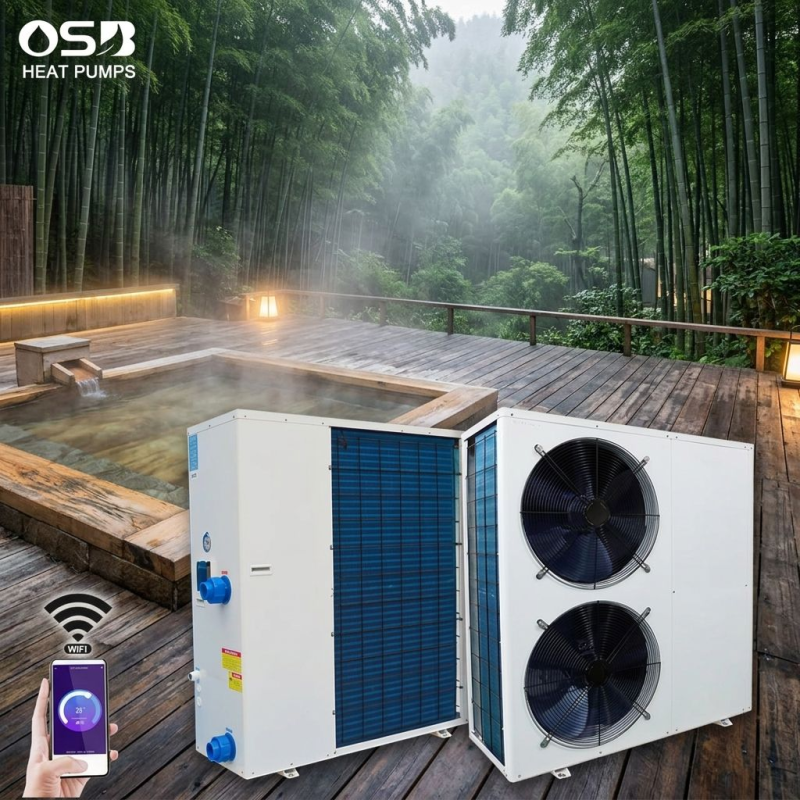 Air Water Pool Heat Pump Stainless Steel Pool Water Heater & Accessories