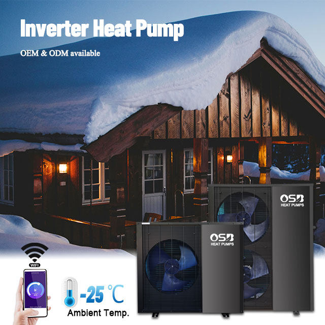 Multifunctional Air Source Heat Pump for Hotel Domestic Use Solar-Powered High-Efficiency Class A+++