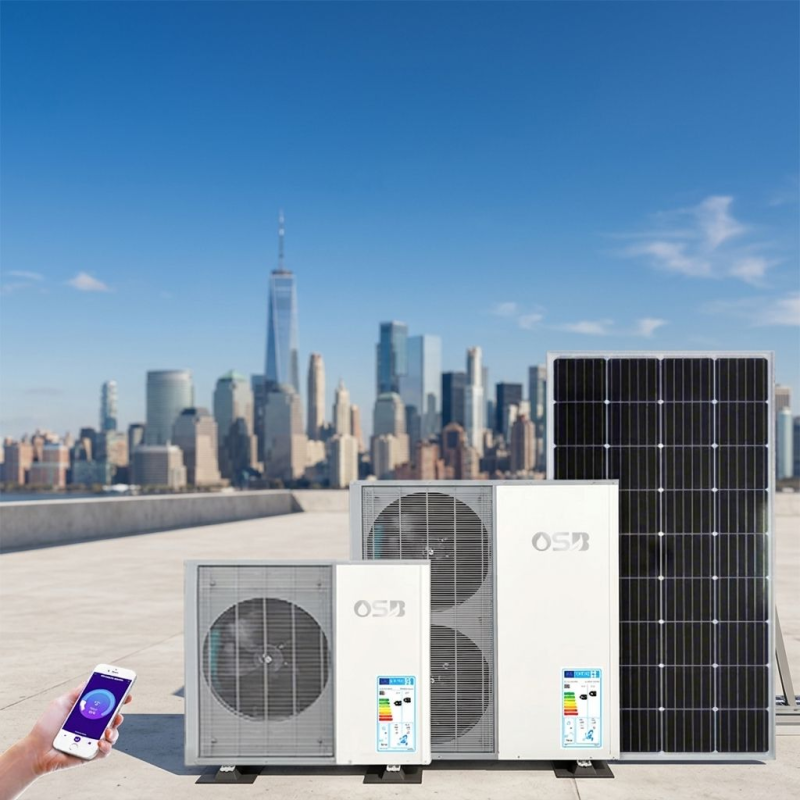Pompa Ciepla Wifi Heat Pump 20kw R290 Full DC Inverter Electric Air Heat Pump Water Heater 75degree