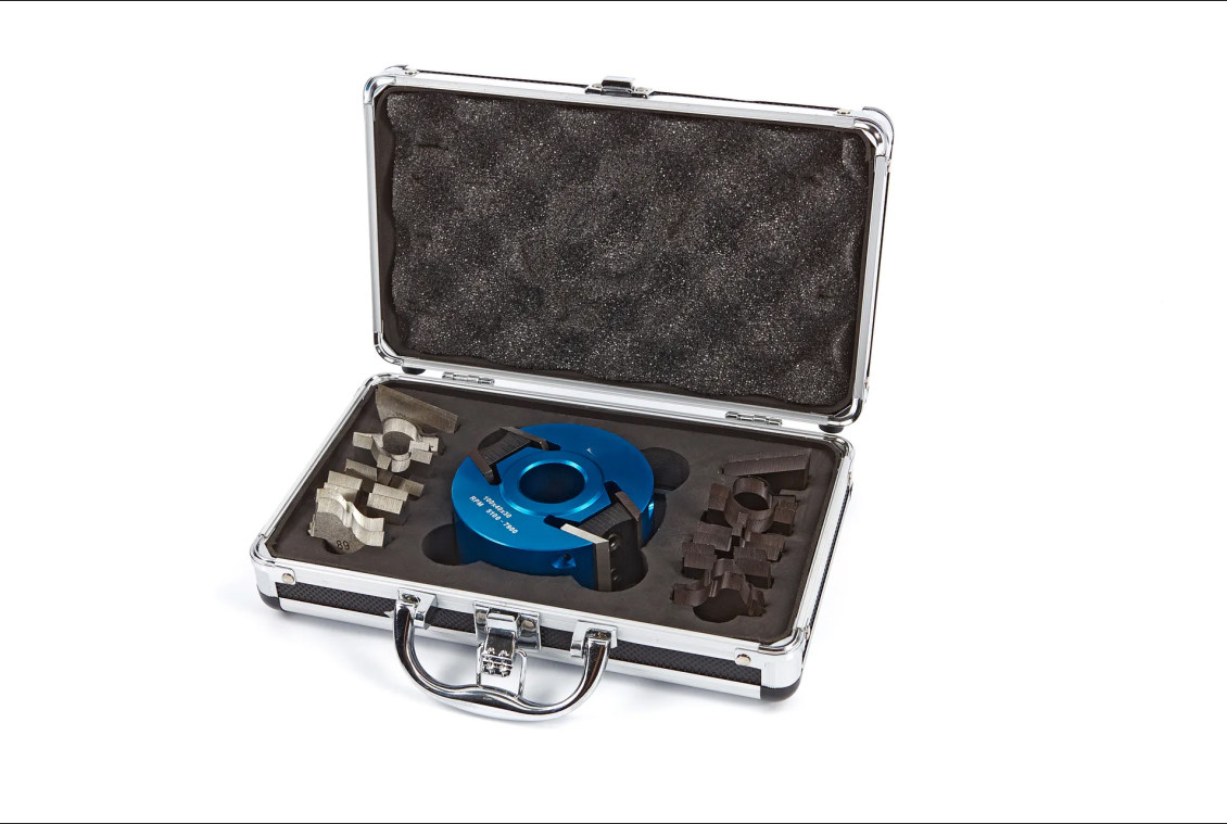 100 mm Profile Wood milling head with 7 sets of knives