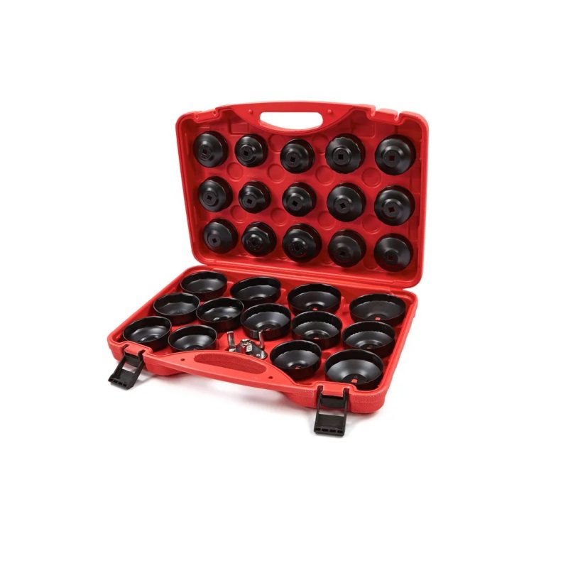 30-Piece Oil Filter Removal & Cap Set