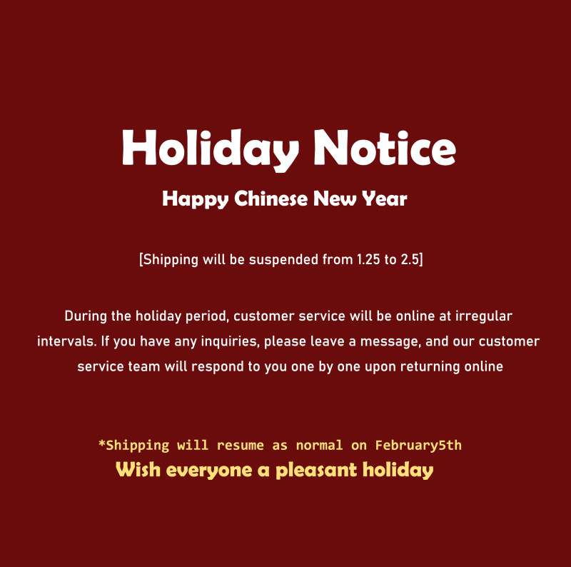 Holiday Notice