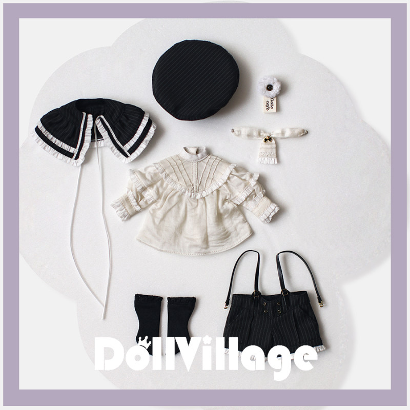 Milk Puff Academy（Overalls）【23cm】