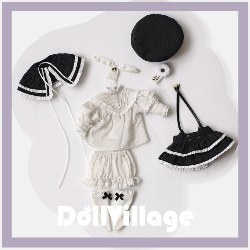 Milk Puff Academy（Overall Skirt）【23cm】