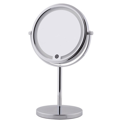 Metal LED Table Mirror